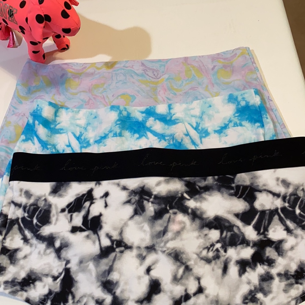 Bundle NWT VS Pink Logo BoyShorts Large - Picture 4 of 9